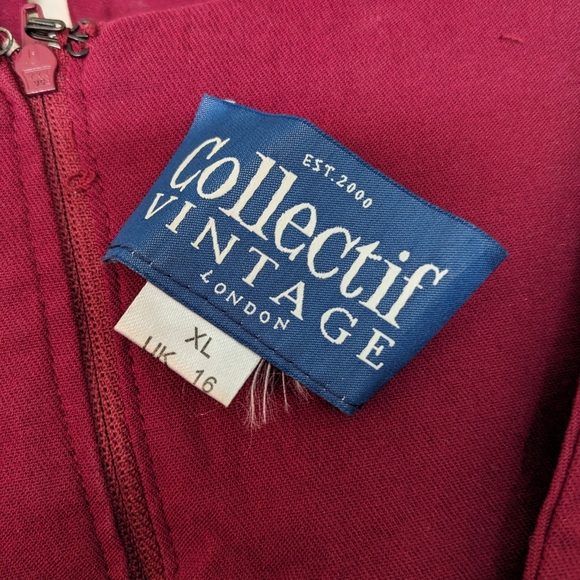 Collectif Vintage Pencil Skirt Dress - Picture 3 of 3